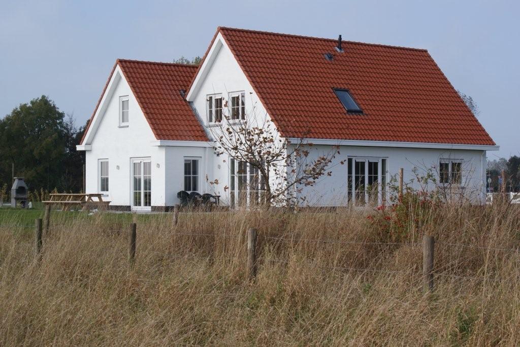 Tuin en terras , grote huizen voor grote groepen.